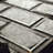 Lustre Beveled 3" x 6" Pressed Glass Singular Subway Wall Tile