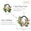 Plastic 40cm Wreath