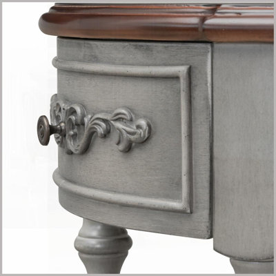 Table basse contemporaine de 52 po - bois massif et amp; Panneau de fibres à densité moyenne, 4 tiroirs + 1 tablette, assemblage facile Rangement spacieux