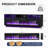 Fireplace TV Stand for TVs Up to 65" with 52" Electric Fireplace, TV Console for The Living Room, LED Light Entertainment Center, Storage Cabinet, Media Console Table-876861063-876861060