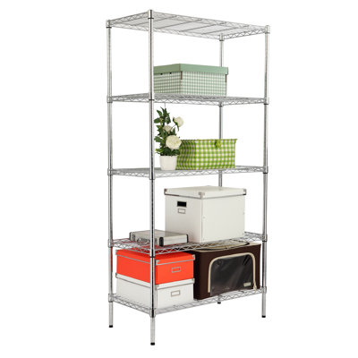 35.5'' W Metal Shelving Unit