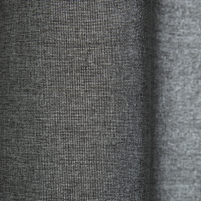Cinnamon Sheer Single Curtain Panel, Dark Gray, 137.8" W x 114.2" L