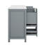 Meuble-lavabo de 36 po avec lavabo, meuble-lavabo à 2 tiroirs, comptoir intégré avec comptoir intégré, fermeture en douceur-730019091