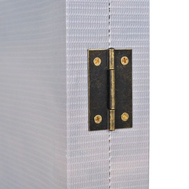 Tyndall 180cm H Folding Room Divider, 180cm H x 200cm W