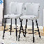 Tabouret de comptoir rembourré avec structure en métal-1735707127-1735707133