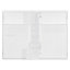 Lits simples escamotables doubles avec armoires et tablettes, blanc-1705672813