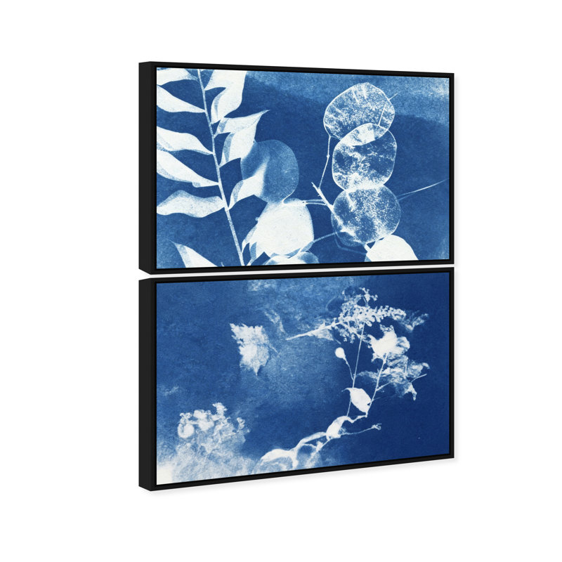 Faded Poetry Set Set by Oliver Gal, 31"H x 21"W, Black Floater Frame