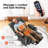 Dual Motor Power Recliner Lift Chair with Adjustable Headrest, Vibration Massage and Heating-1798563972