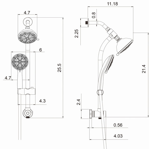 Dimensions du produit