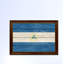 «Nicaragua Country Flag», impression sur toile encadrée-41274164-41926875