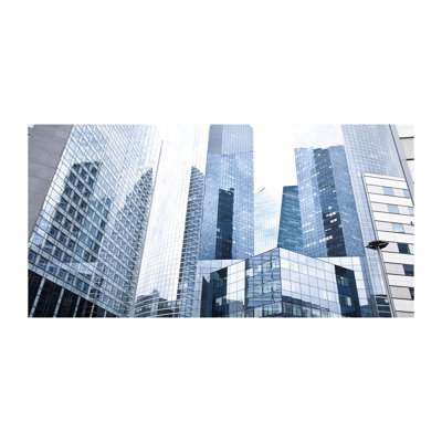 Skyscrapers - Wrapped Canvas Print