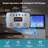 90lbs/24H Commercial Ice Maker Machine,Auto Self-Cleaning,Under Counter/Freestanding
