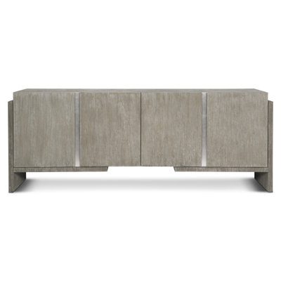 Bernhardt Foundations 4-door Buffet In Light Shale,dark Shale