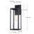 1-Light Outdoor Wall Lantern Sconce-706458149-690124812