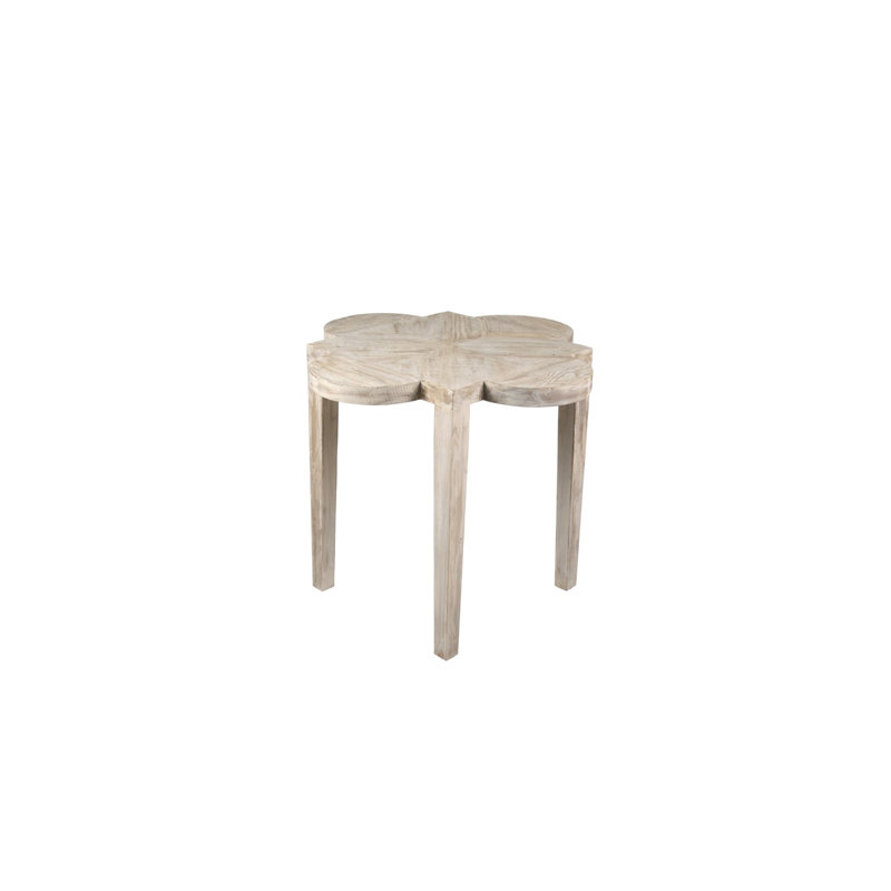 Table d'appoint en bois récupéré