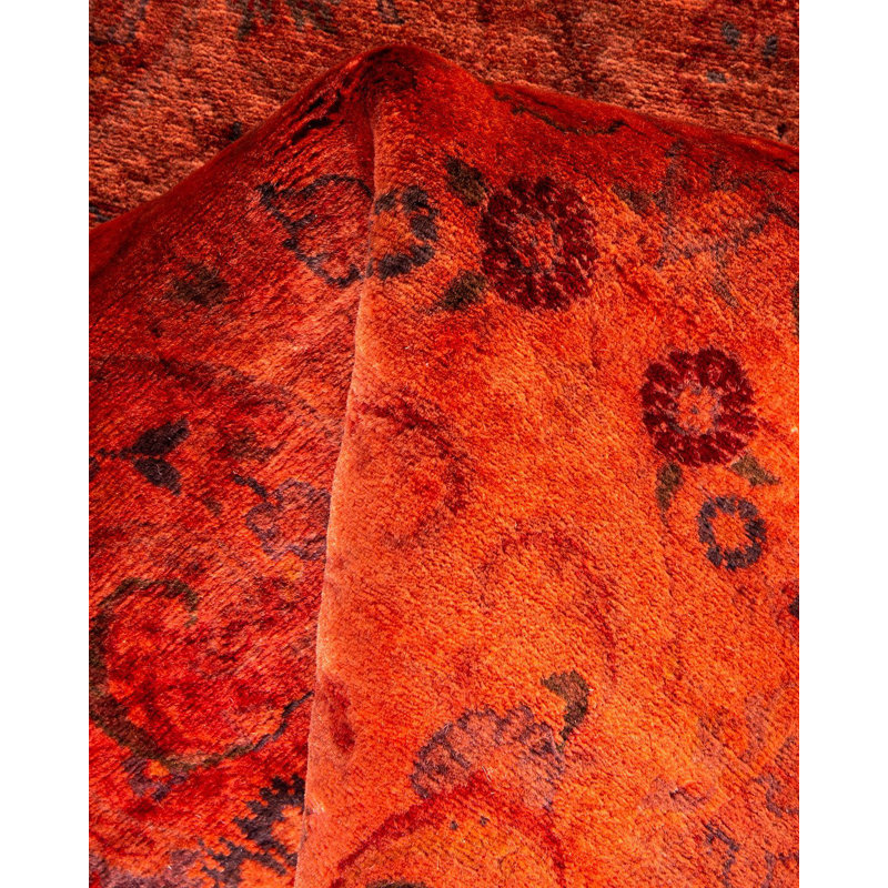 Fine Vibrance One-of-a-Kind 5' 4" X 5' 4" Hand Knotted Area Rug