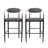 Set Of 2 Barstool Dining Chairs