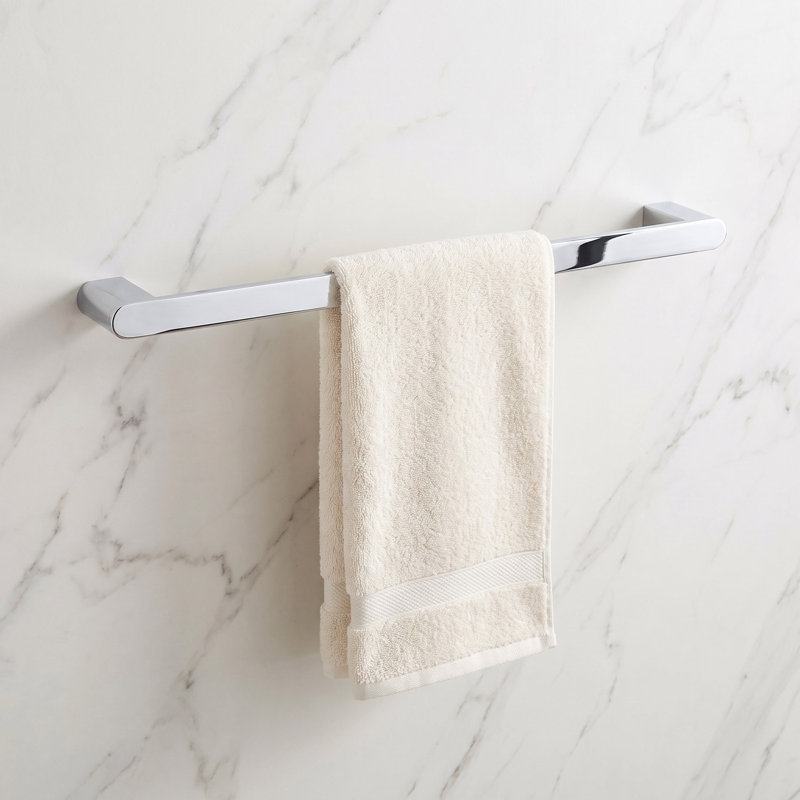 Linear 1 Towel Bar, Polished Chrome