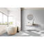 Carreau de sol hexagonal en porcelaine mat 9 po x 10 po Voyage-69608131
