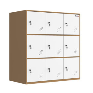 Metal 90cm Storage Cabinet