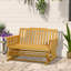 Banc oscillant pour 2 personnes Outsunny