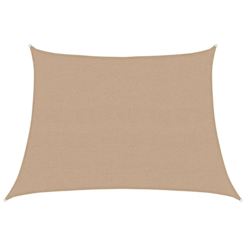 Filippone 0.8m x 3m Rectangular Shade Sail, Taupe