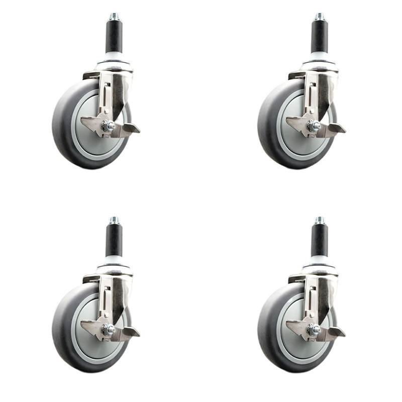 Thermoplastic Rubber Caster