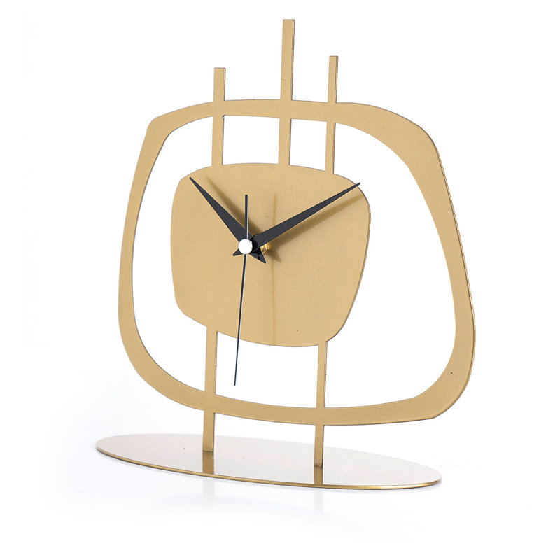 Horloge décorative, Doré