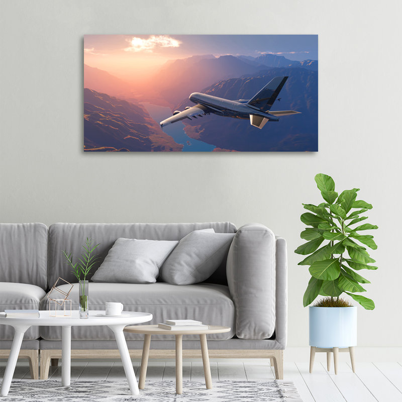 Plane - Wrapped Canvas Print