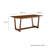 Solara 71" Rectangle Wood Dining Table In Natural-105770572
