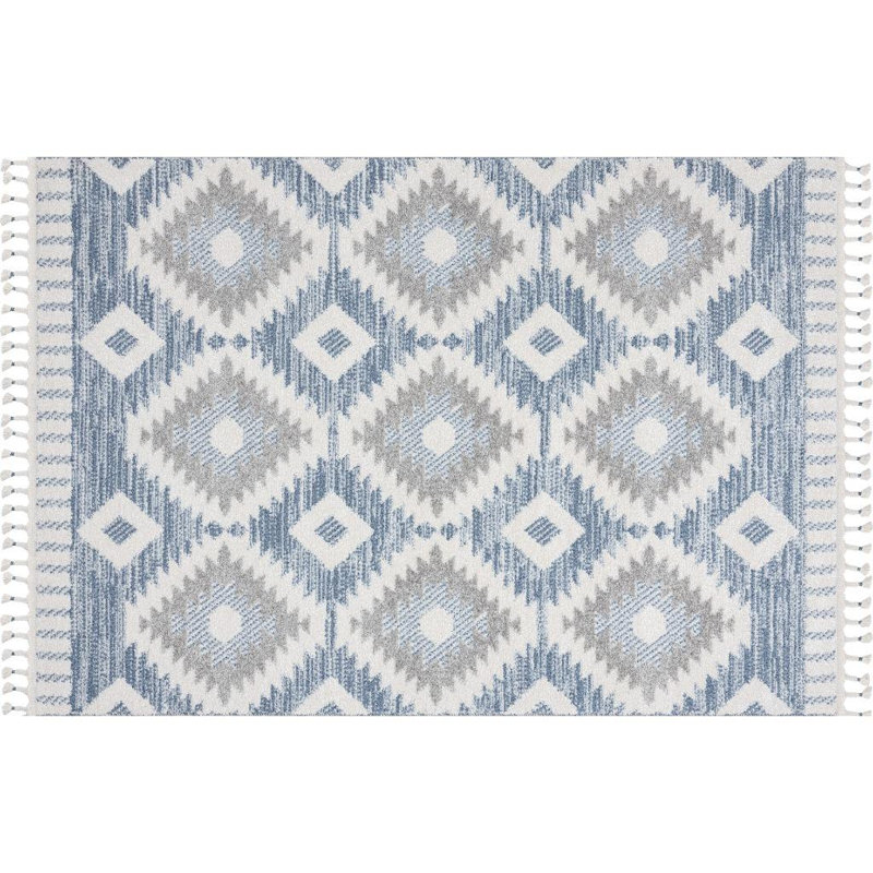 Tapis bleu Mcnichols, Rectangle 6 pi x 9 pi