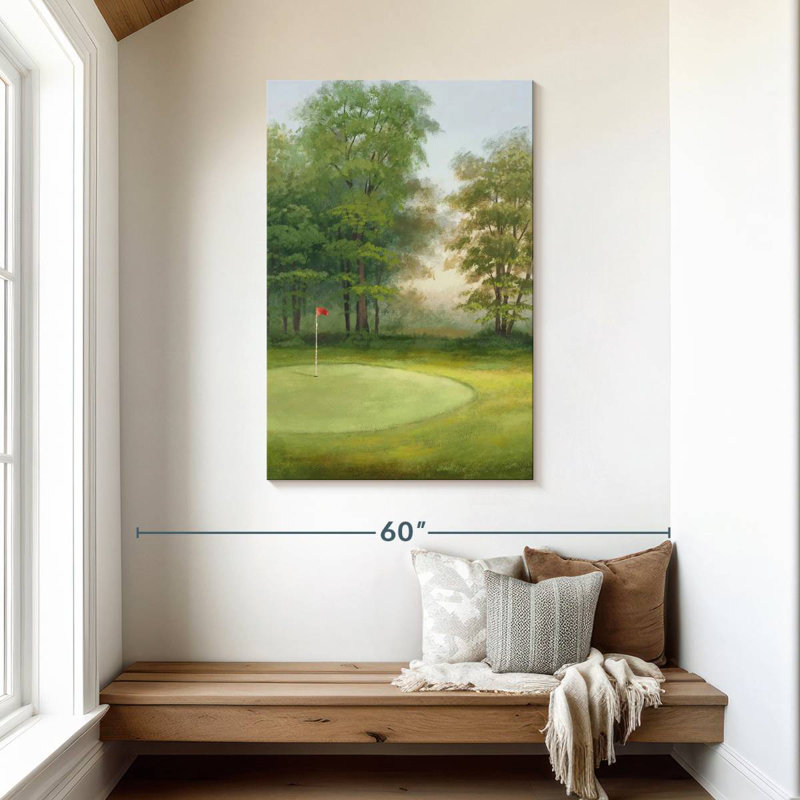 Senne Amacoy Green I, 45" H x 30" W