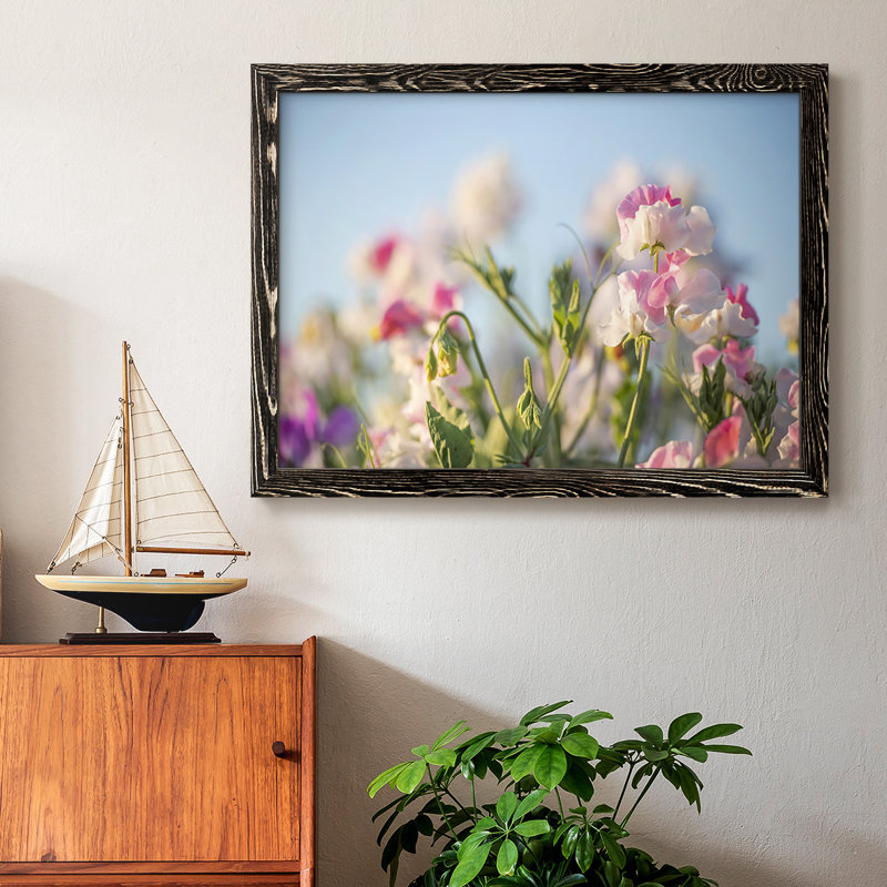 «Spring Petals», reproduction sur toile, H 14 po x l 20 po, Noir