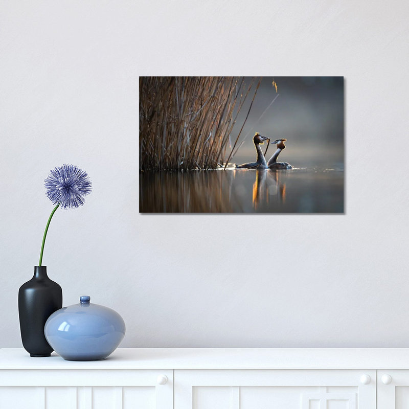 Courtships I 1 Piece Wrapped Canvas Wall Art, 30.48cm H x 45.72cm W x 1.905cm D