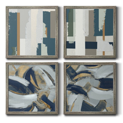 " Close To The Edge I " 4 - Pieces
