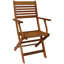 Fauteuil de patio en teck