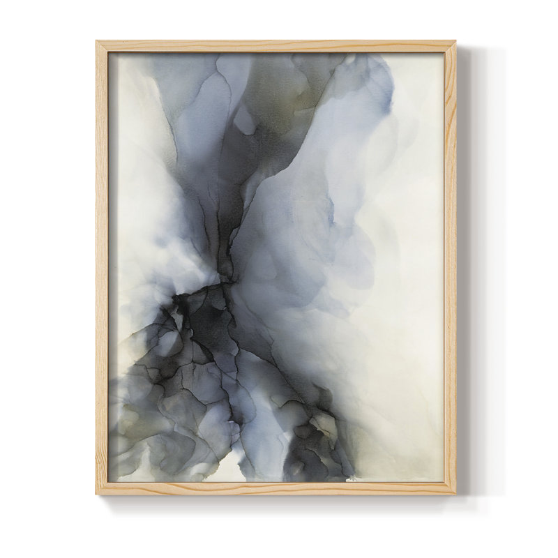 Low Tide Framed Print - Solid Wood, Natural, 11" H x 9" W