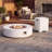 Shade Concrete Propane Outdoor Fire Pit Table-232594053