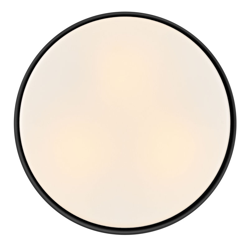 Hinkley Cedric Flush Mount Flat, Black