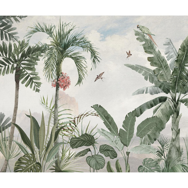 Bordure florale pelez et collez, 120" L x 144" W
