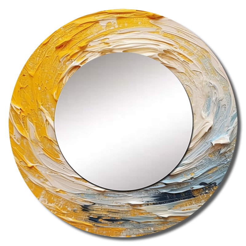 Schriber harmonie spirale crème jaune, 29 po x 29 po