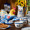 Service de table 16 pièces French Rooster