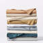 Ensemble de draps en percale organique froissé-27425010-27425009