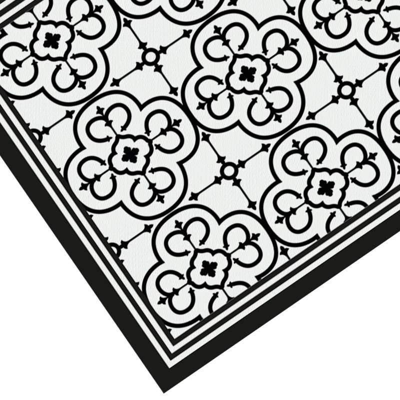 Tapis de sol en vinyle Davanti - Collection Alhambra Gardens, Rectangulaire 3 pi x 5 pi