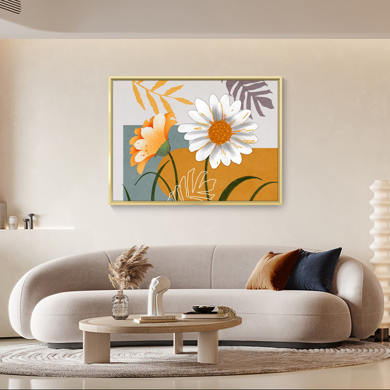 Cadre flottant, impression sur toile, H 12 po x l 16 po x P 1,6 po