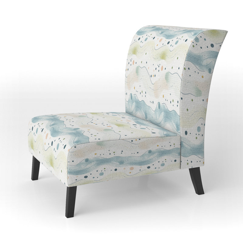 Fauteuil de chambre Modern, Pantoufle sans accoudoirs