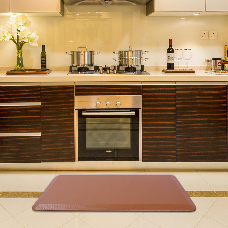 Tapis anti-fatigue Allisyn, Brun, H 0,75 po x l 20 po x L 38,98 po