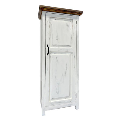 Uller Solid Wood 1-Door Accent Cabinet by August Grove