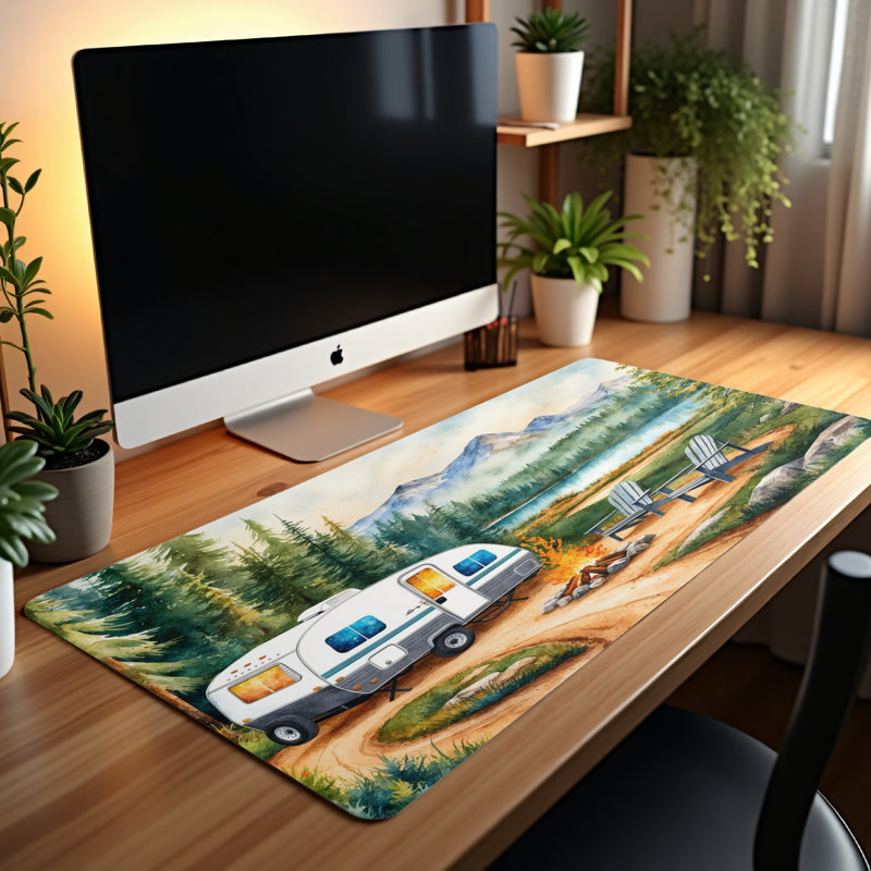 Polyester Desk Pad, 23.6x13.8