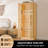 Levenson 70.9"H Kitchen Pantry with Rattan Doors and Adjustable Shelves-1376148779